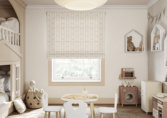 Dasching About, Sausage Stripe Biscuit - Twist&Fit Roman Blind - Image 3